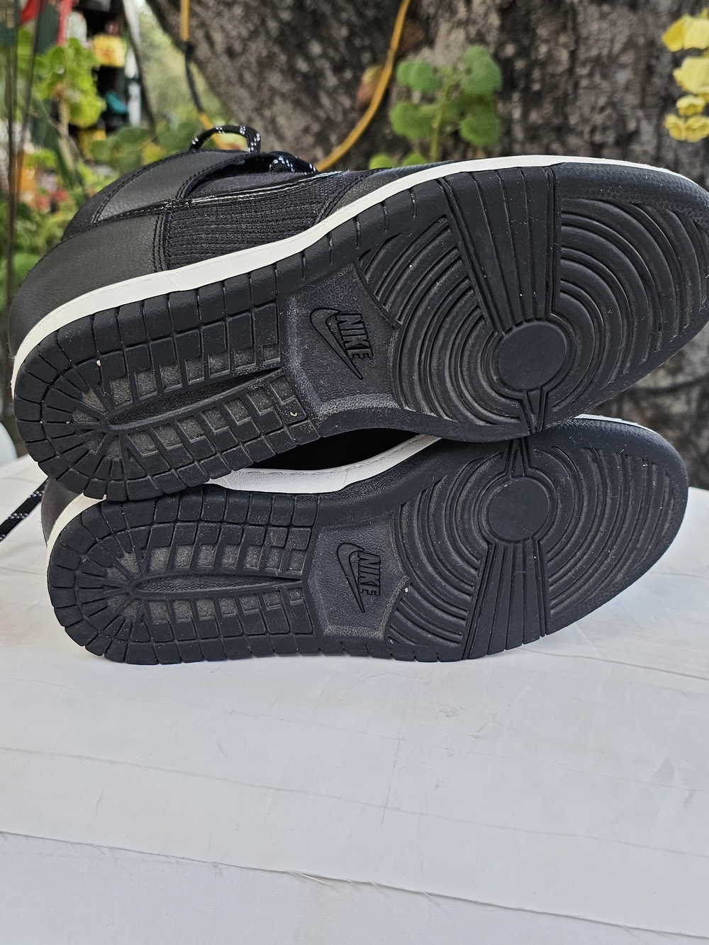 Nike Dunk Sky Hi Essentials Wedge Sneakers with White Midsole - Picture 6 of 10